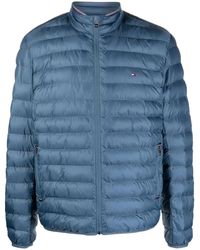Tommy Hilfiger - Gefütterte Jacke Mit Reißverschluss - Lyst