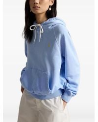 Polo Ralph Lauren - Logo-Embroidered Hoodie - Lyst