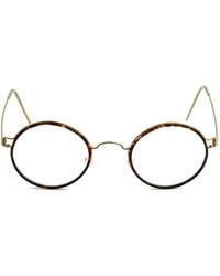 Lindberg - Harley Round-Frame Glasses - Lyst