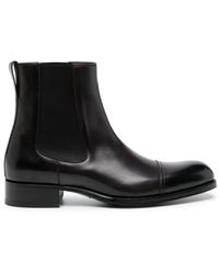 Tom Ford - Edgar Leather Chelsea Boots - Lyst