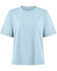 K-Way - Selune Logo-Patch Boxy-Fit T-Shirt - Lyst