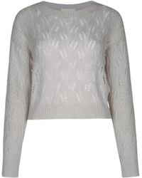 iBlues - Pull En Maille Pointelle - Lyst