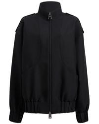 KHAITE - Sigi Zip High-Neck Bomber Jacket - Lyst