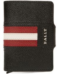 Bally - Leren Portemonnee Met Lintdetail - Lyst