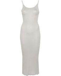 Majestic Filatures - Geripptes Maxikleid - Lyst