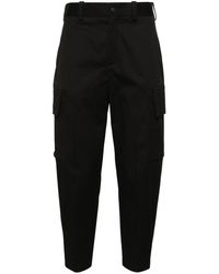 Neil Barrett - Tapered Cotton Cargo Trousers - Lyst