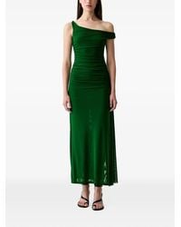 Bardot - Layana One-Shoulder Ruched-Detailing Maxi Dress - Lyst