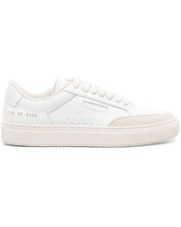 Common Projects - Stamped-numbers Leather Sneakers - Lyst