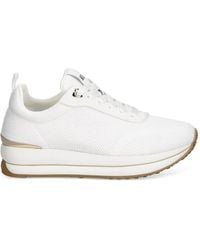 Love Moschino - Logo-Patch Platform Sneakers - Lyst