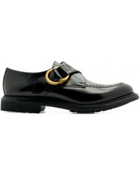 Lottusse - Walton Derby Monk-Strap Leather Shoes - Lyst