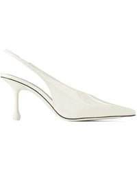 Jimmy Choo - Isa 80 Pointed Slingback Pumps - Lyst