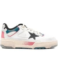 Golden Goose - Baskets En Cuir À Détails D'Étoiles - Lyst