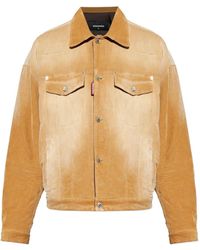 DSquared² - コーデュロイ シャツジャケット - Lyst