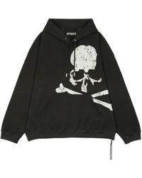Mastermind Japan - Skull-print Cotton Hoodie - Lyst