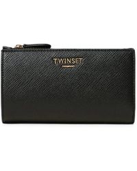 Twinset - Logo-Lettering Wallet - Lyst