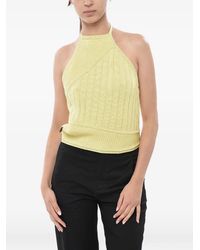 Woolrich - Crochet Halterneck Top - Lyst
