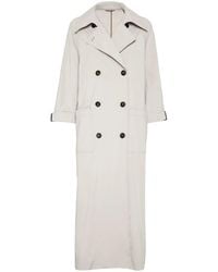 Brunello Cucinelli - Jas Met Dubbele Rij Knopen Met Gekerfde Revers - Lyst