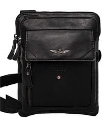 Aeronautica Militare - Logo-Plaque Leather Belt Bag - Lyst