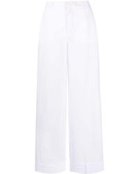 Malo - High-waist Stretch Trousers - Lyst