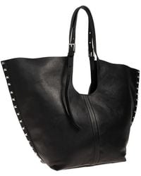 AllSaints - Ara Studded Tote Bag - Lyst