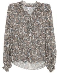 Veronica Beard - Hickory Blouse - Lyst