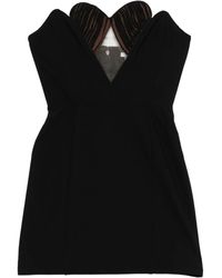 Nensi Dojaka - Cut-Out Strapless Mini Dress - Lyst