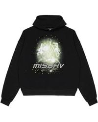 MISBHV - Crystal-Embellished Graphic Hoodie - Lyst