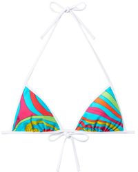 Emilio Pucci - Bikinitop Met Print - Lyst