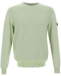 Peuterey - Logo-Patch Crew-Neck Sweatshirt - Lyst