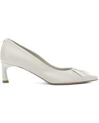 Halmanera - Pointed Gathered Pumps - Lyst