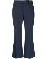 Closed - Pantaloni Crop A Gamba Ampia - Lyst