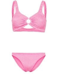 Paramidonna - Irina Seersucker Bikini - Lyst