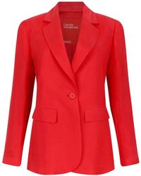 ..,merci - Single-Breasted Notched-Lapels Blazer - Lyst