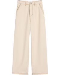 Ami Paris - Jeans Mit Weitem Bein - Lyst