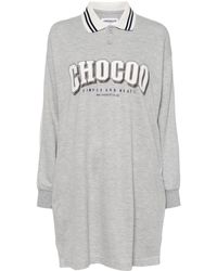Chocoolate - Logo-print Sweatshirt Dress - Lyst