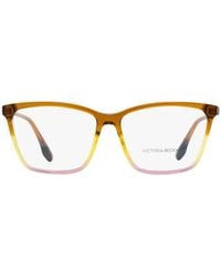 Victoria Beckham - Rectangle-Frame Glasses - Lyst
