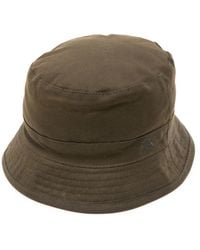 Baracuta - Gewachster Fischerhut Mit Logo-Stickerei - Lyst