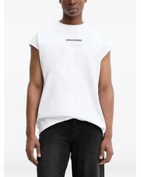 Sprayground - T-Shirt À Logo Imprimé Et Motif Graphique Requin - Lyst