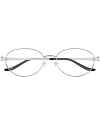 Cartier - Lunettes De Vue Panthère De Cartier À Monture Ronde - Lyst