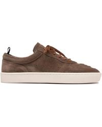 Officine Creative - Krab 001 Suede Leather Sneakers - Lyst