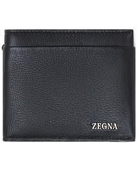 ZEGNA - Leather Billfold Wallet - Lyst