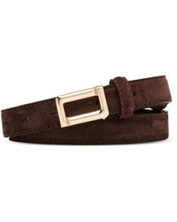 Lancel - Angele Adjustable Buckle Belt - Lyst