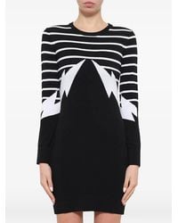 Neil Barrett - Knitted Mini Dress - Lyst