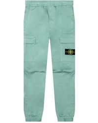 Stone Island - Pantalon Cargo À Poches Plaquées - Lyst