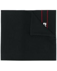 DSquared² - Logo Print Scarf - Lyst