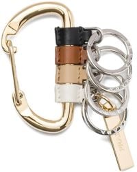 Prada - Portachiavi Con Dettaglio - Lyst