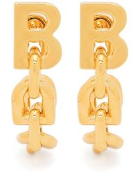 Balenciaga - B Chain Flex Earrings - Lyst