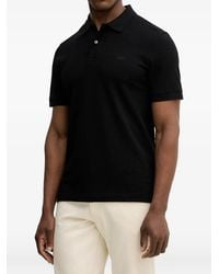 BOSS - Pallas Buttoned Polo Shirt - Lyst