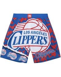 Mitchell & Ness - "Nba La Clippers" Jumbotron 2.0 Sublimated Shorts - Lyst