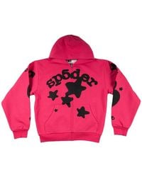 Sp5der - Hoodie Beluga À Fermeture Zippée - Lyst